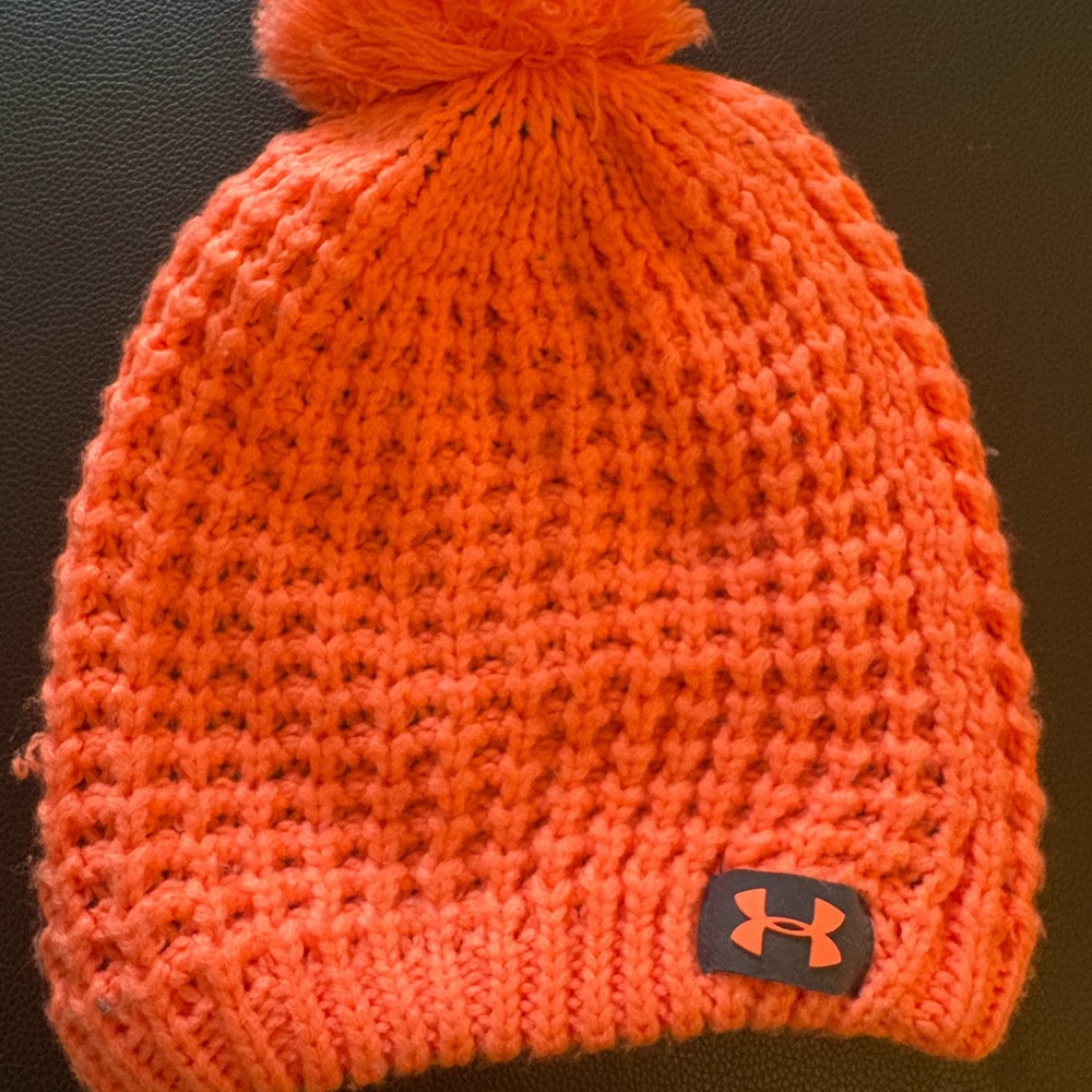 Under Armour Vibrant Orange Beanie